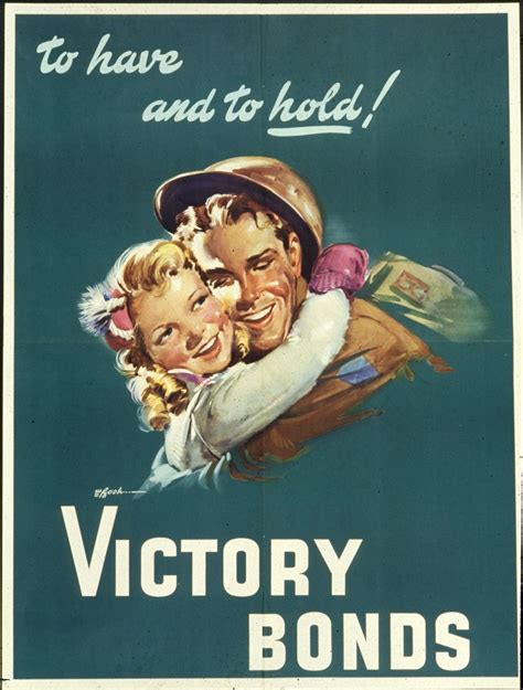 To Have And To Hold Victory Bonds Canada C 1939 1945 Wwii