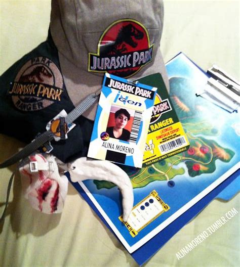 Jurassic Park Costume Diy Includes Printable Incredible Easy And
