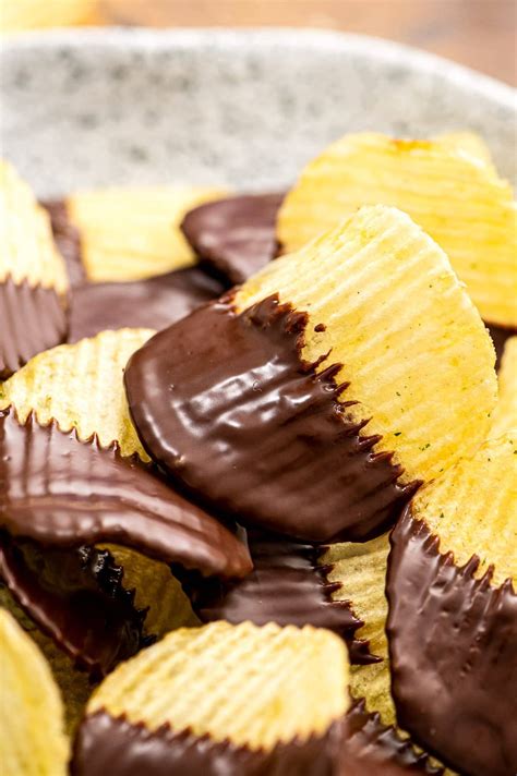 Chocolate Covered Potato Chips Julies Eats And Treats