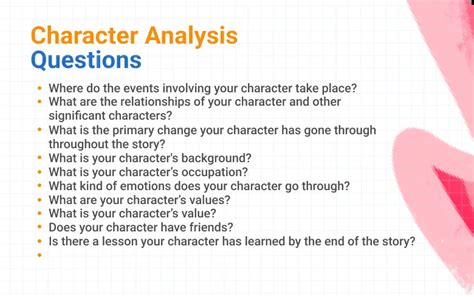 How To Write A Character Analysis Outline Examples Essaypro