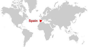 Spanien Karta Och Satellitbild Ottima