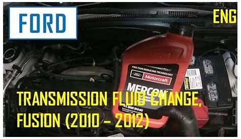 transmission fluid for 2008 ford fusion
