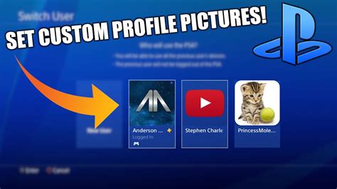 How To Set A Custom Profile Picture And Avatar On Ps4 Easy 2020