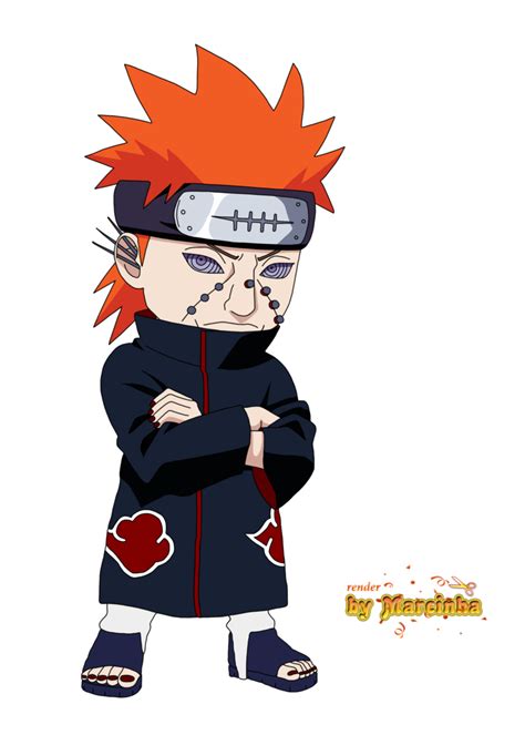 Render Chibi Pein Jigokudo By Marcinha20 Naruto Sd Naruto Cute Naruto