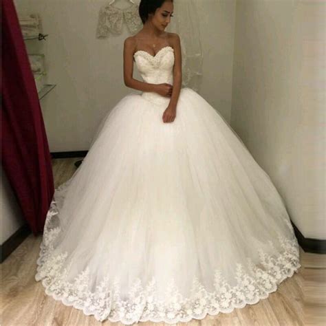 2016 Chiffon Princess Ball Gown Wedding Dress Sexy