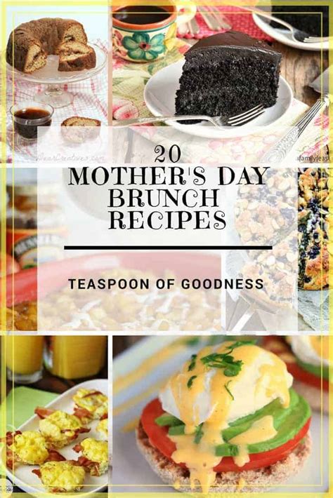 Mother S Day Brunch Recipes Teaspoon Of Goodness