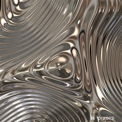 Texture Of Metal Chrome Wall Mural Pixers We Live To Change In Metal Texture