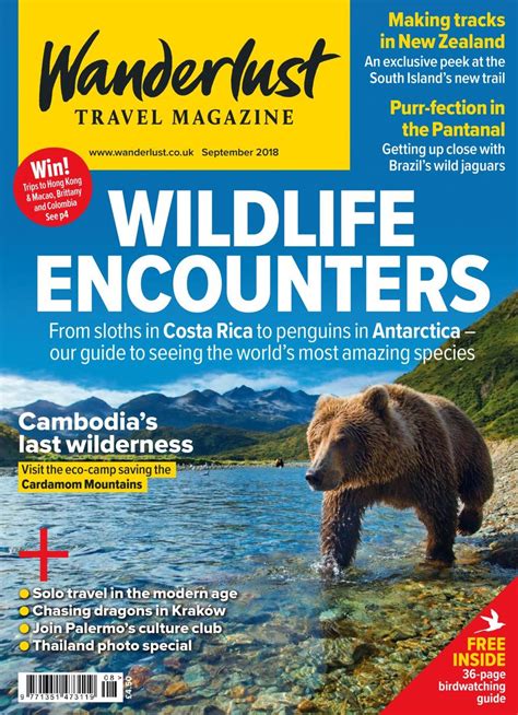 Wanderlust Travel Magazine September 2018 Magazine
