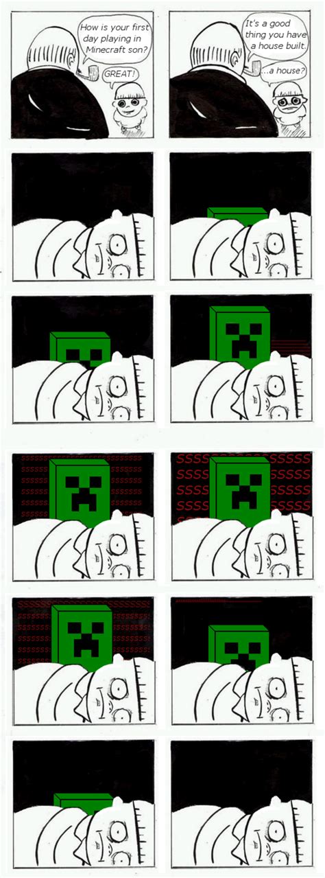 Image 100809 Minecraft Creeper Know Your Meme