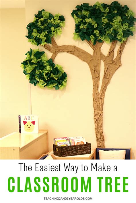 How To Make A Simple Classroom Tree Classroom Tree Paper Tree