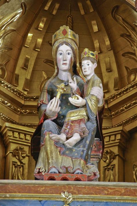 Virgen Románica Santa María La Real Siglo Xi Xii Santa María La Real