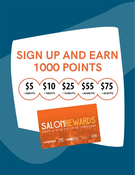 Earn 1000 Salon Rewards Bonus Points Vitality Medi Spa