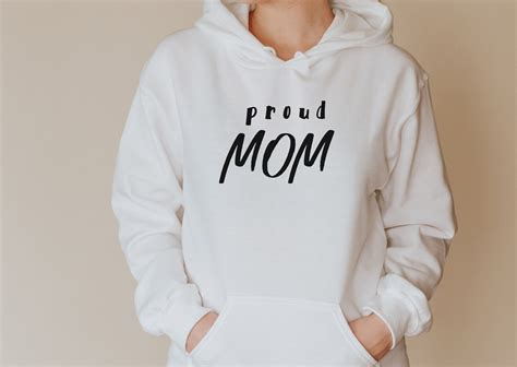 Proud Mom Hoodie Best Mama Hoodie T For Mom Mothers Etsy