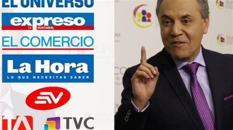 Carlos Ochoa De Supercom Anuncia Sanción Para Siete Medios Por No