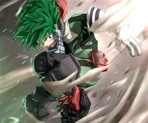 Green Hair Male Anime Characters