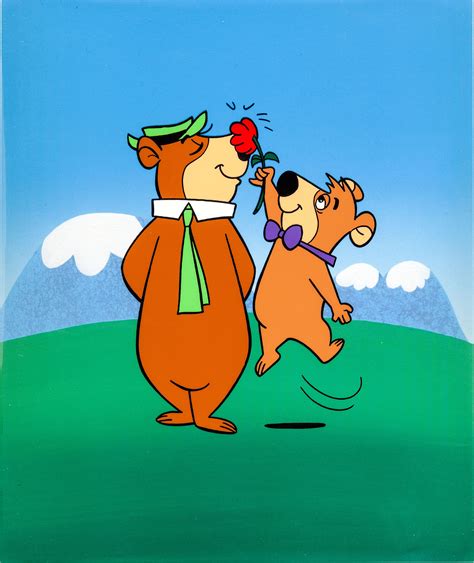 The Yogi Bear Show Publicity Cel Hanna Barbera Classic Cartoon