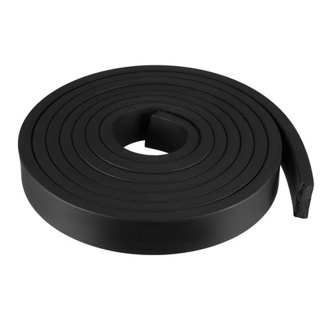 Uxcell Solid Rectangle Rubber Seal Strip 30mm Wide 10mm Thick 3 Meters