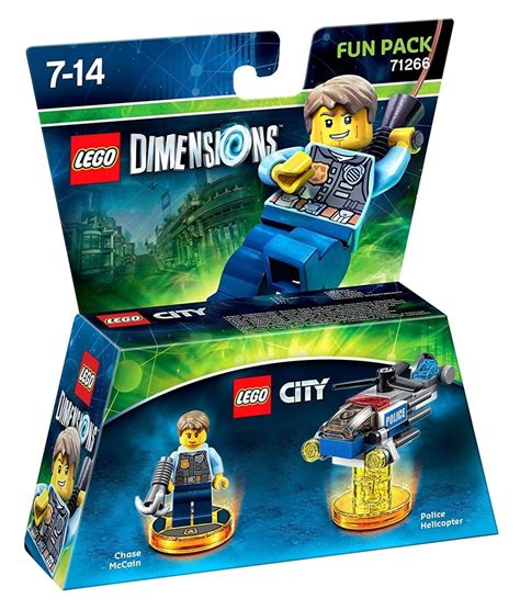Lego Dimensions City Chase Mccain Fun Pack 71226 7191860422