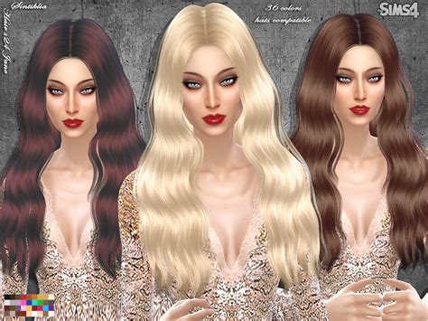 Sintiklia Sims Hair 24 Jane ~ Sims 4 Hairs