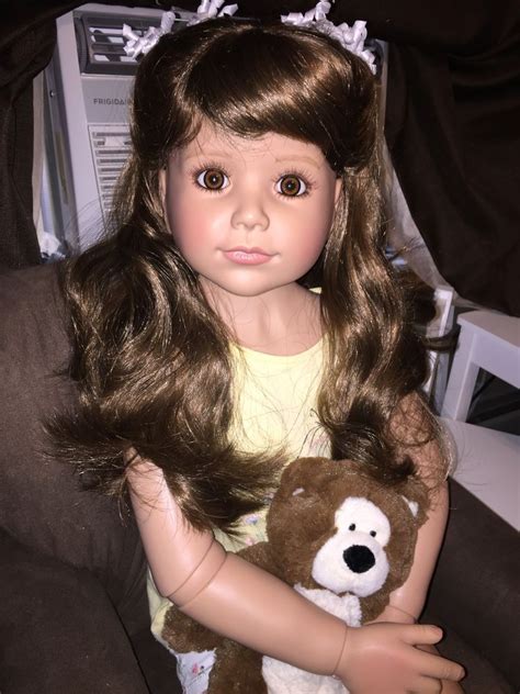 Masterpiece Doll Laura By Monika Peter Leicht Brunette With Brown Eyes