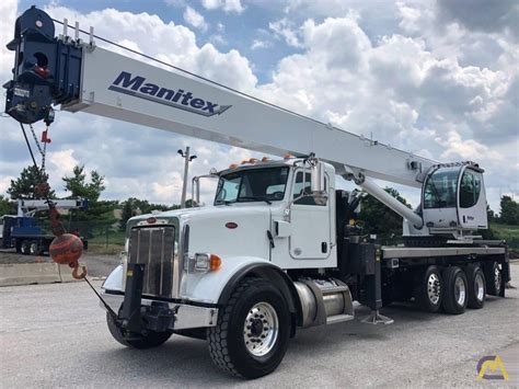Manitex 50128S 50 Ton Boom Truck Crane For Sale Trucks Hoists