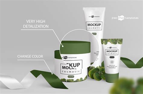 Free Cosmetic Mockup Set Premium Free Psd Templates
