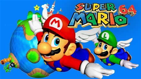 Super Mario 64 2 Player 100 Full Game Walkthrough Youtube