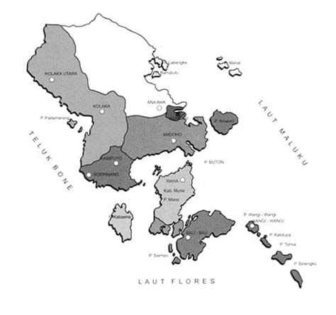 Peta Sulawesi Tenggara Png Skycrepers Com