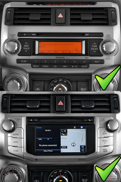Toyota 4runner 2015 2019 Android Aftermarket Head Unit Radio Upgrade