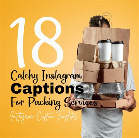 18 catchy instagram caption templates for packing services etsy
