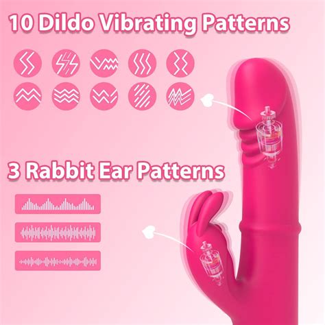 rabbit vibrator g spot dildo massager sex toys for women rechargeable multispeed ebay