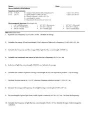 Radio waves travel at a speed of 300,000,000 m/s. 16 Best Images of Wave Equations Worksheet - Wave Equation ...