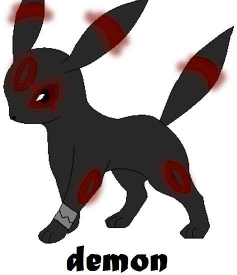 Demon As A Umbreon By Xxdarkshadowclawxx On Deviantart