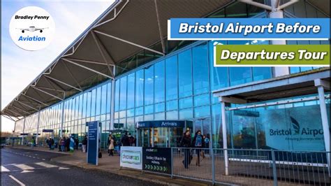 Bristol Airport Before Departures Tour Checkin Areas Shops And