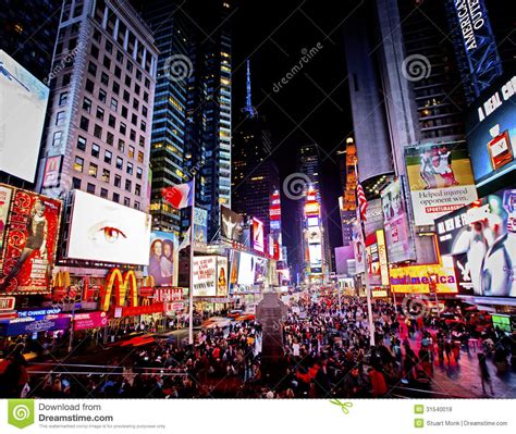 Times Square Editorial Stock Photo Image 31540018