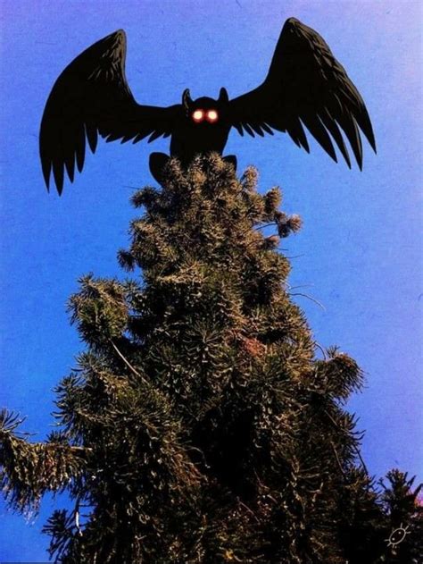 Pin By Libertad Ritchie On Horror Mothman Cryptidcore Aesthetic