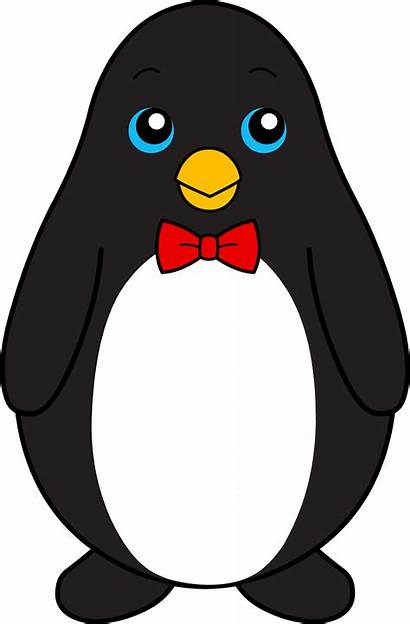 Penguin Tie Bow Clip Bowtie Graphics Sweetclipart