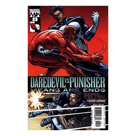 daredevil vs punisher 2005 5 9 0 nm house of m comics