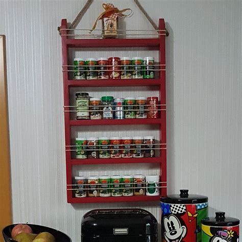 Custom Oversized Spice Rack You Choose Size Etsy Hanging Spice Rack