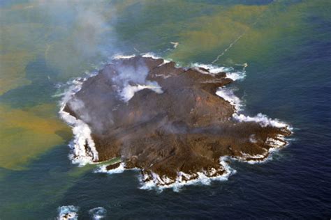 The New Volcanic Island Niijima Off Japan Tripled Its Surface Within A