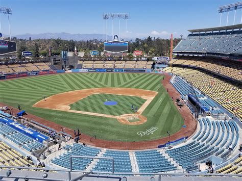 Dodger Stadium Seating Map Rows Two Birds Home