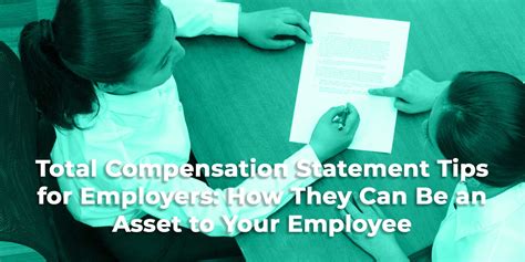 Total Compensation Statement Tips For Employers How They Can Be An