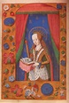 Illustration From a Book of Hours given to Princess Margaret Tudor by ...
