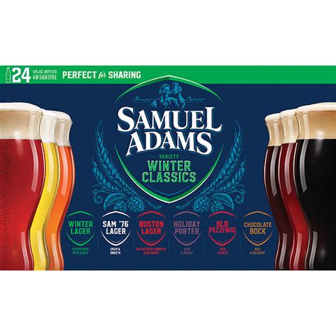Samuel Adams Harvest Collection Beer Seasonal Variety Pack 12 Fl Oz