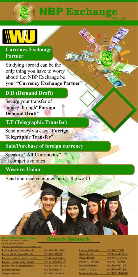 Telegraphic transfer, also known as wire transfer is an electronic method of transferring funds. NBP Exchange Company Limited is one of the pioneers to ...