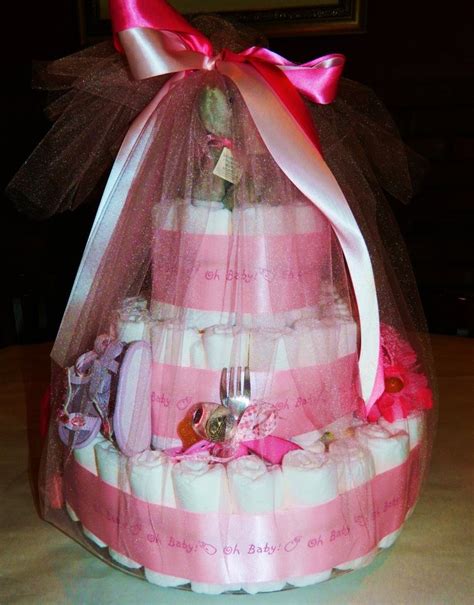Pin By Mary Lesmeister On My Own Creations Baby Girl Cakes Baby Cake