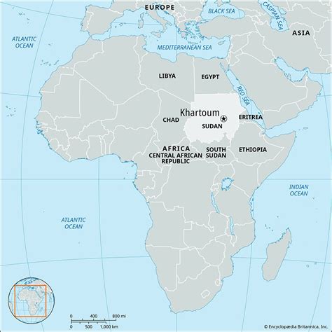 Khartoum Map Population And Facts Britannica