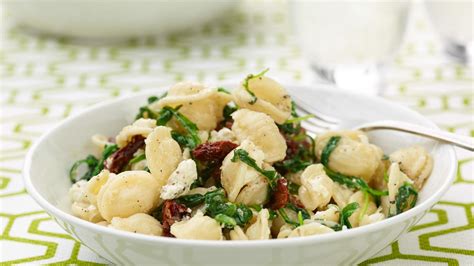 Orecchiette With Mixed Greens And Goat Cheese Recipes Cooking