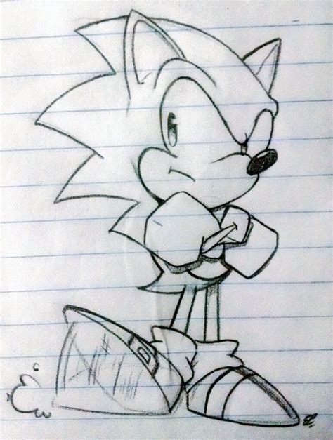 Dibujos De Sonic A Lápiz Fáciles De Dibujar And Para Imprimir