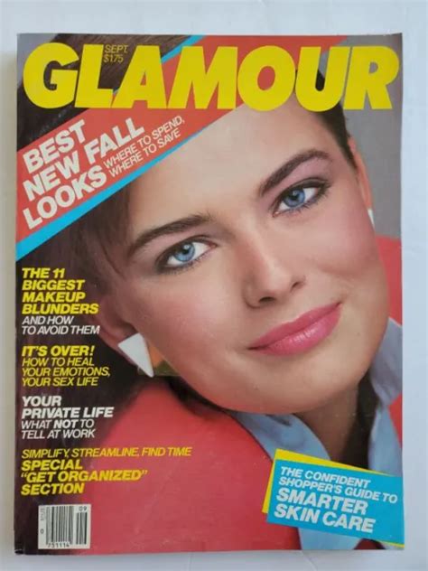 9 1983 Glamour Magazine Paulina Porizkova Kim Alexis Nastasia Urbano Talisa Soto 39 99 Picclick